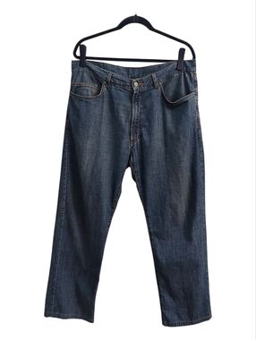ERMENEGILDO ZEGNA Sport Relaxed Straight Leg Men's Jeans 36